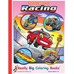 Big Book of Racing Giant Super Jumbo Coloring Book