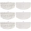 iSingo 6 Pack Bissell Steam Mop Pads 