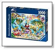 Disney World Map 1000 Piece Jigsaw Puzzle