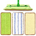 KimYoung Reusable Mop Pads for Swiffer Sweeper-3PCS