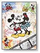 Disney Retro Mickey Mouse 500 Piece Puzzle